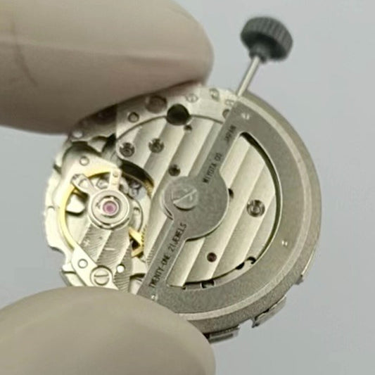 Miyota 821A quartz watch movement by Japan Made for precise replacement in wristwatches.