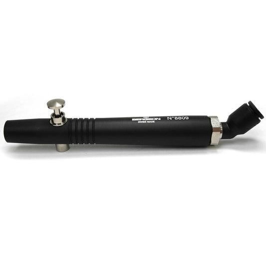 Bergeon 8809-R45 vacuum dust blower pen with 45� connector for precise watch cleaning