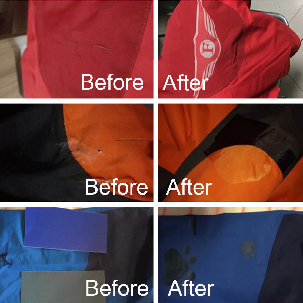 14 Color Self Adhesive Repair Kit Fix Holes Down Jacket Clothes Washable Patches