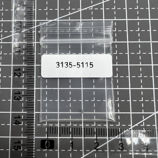 Ref.3135-5115 screw for pallet bridge replacement, compatible with RLX3135 movement, precision watch part by RLX.