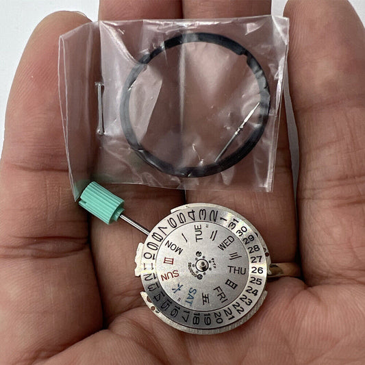 Seiko SII NH16A automatic watch movement, Japan made, reliable timekeeping mechanism for accessories.