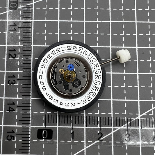 ETA 805.161 quartz watch movement showing HCP height details for precise timekeeping.