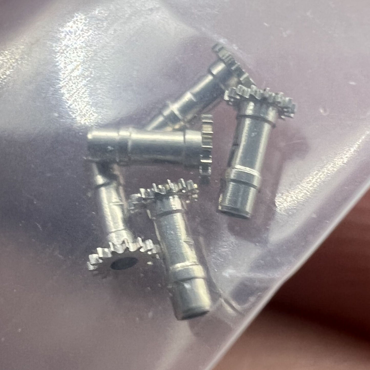Cannon pinion with driving wheel for NH35 NH36, precision fit watch movement part.