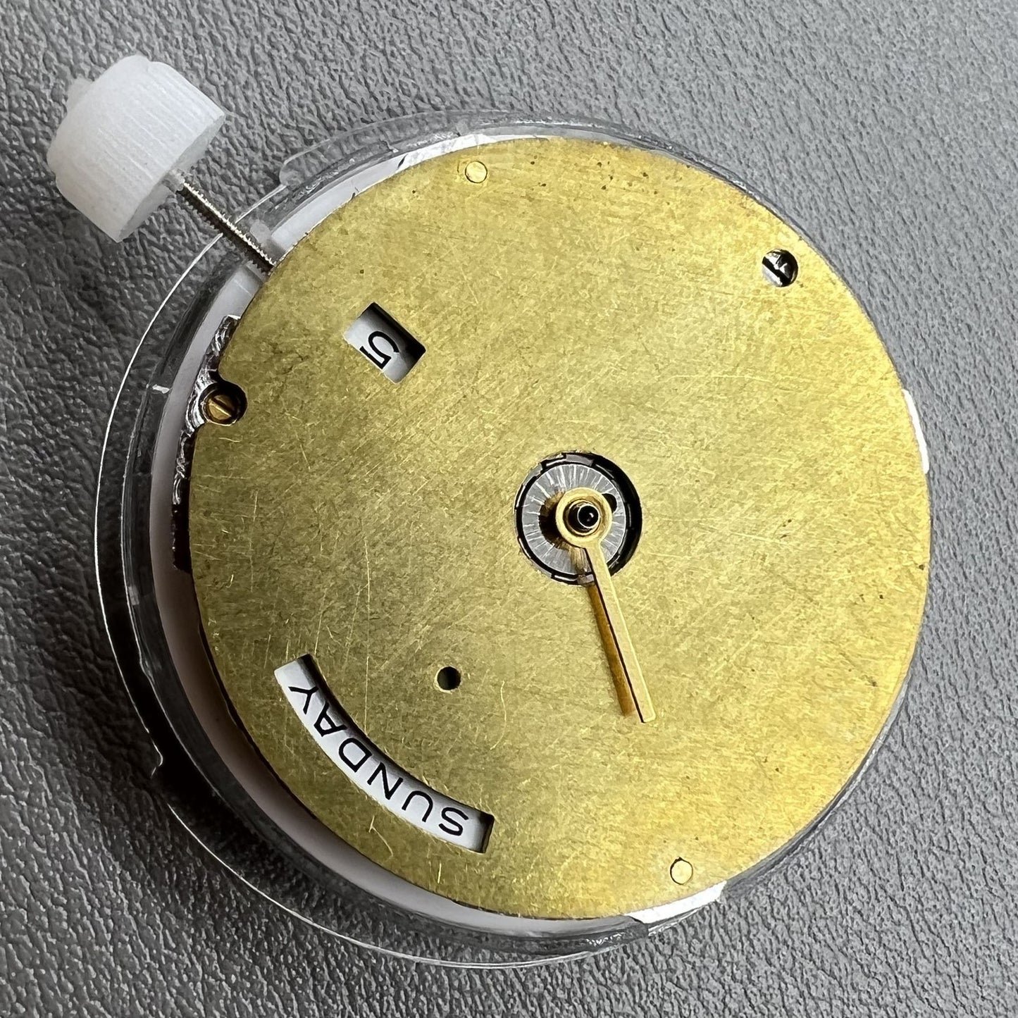 Ref.3255 Automatisches mechanisches Uhrwerk Breite Scheibe Doppelkalender