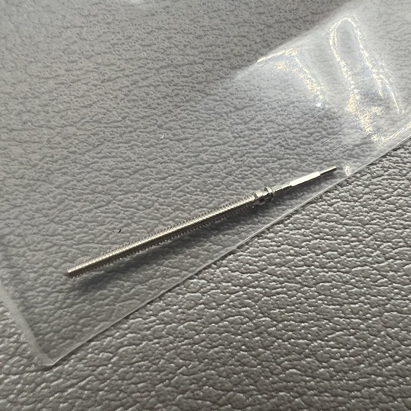 Two generic watch stems for NH05 NH06 movements, compatible with various models, enhancing repair options.