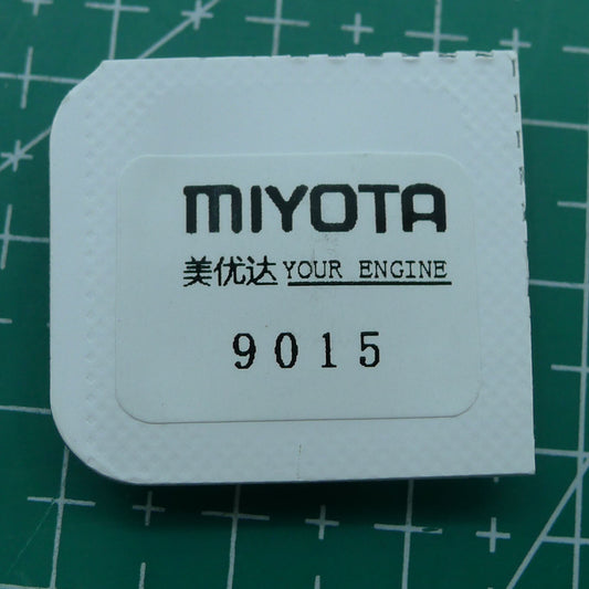 Wholesale complete barrel with mainspring for Miyota 9015 movement, compatible watch repair part.