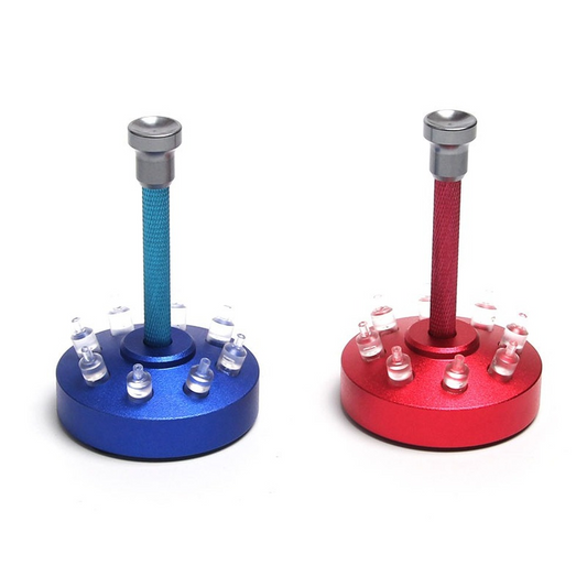 Aluminum alloy watch hands press tool for precise fixing by hand, ideal for watch repair and assembly.