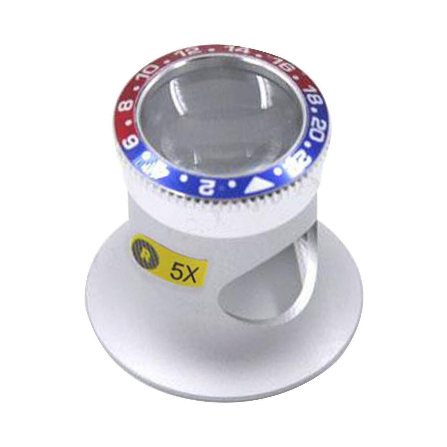 Jewelers Loupe Magnifier Glass Premium Aluminum Magnifying Eye Loop