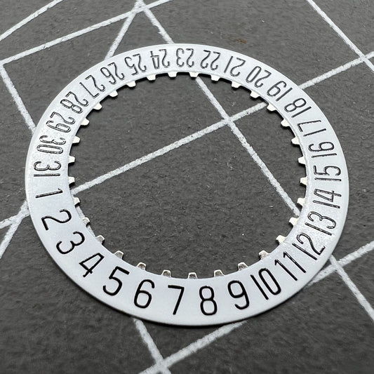 White date disk wheel for ETA 204.911 watch movement, precise replacement part.