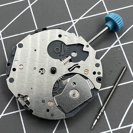 Japan Made Miyota 6P27 quartz watch movement, precise and reliable for quality timepieces.