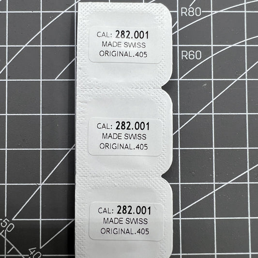 Swiss Made watch winding stem for ETA 282.001 movement, reliable replacement part by Generic.