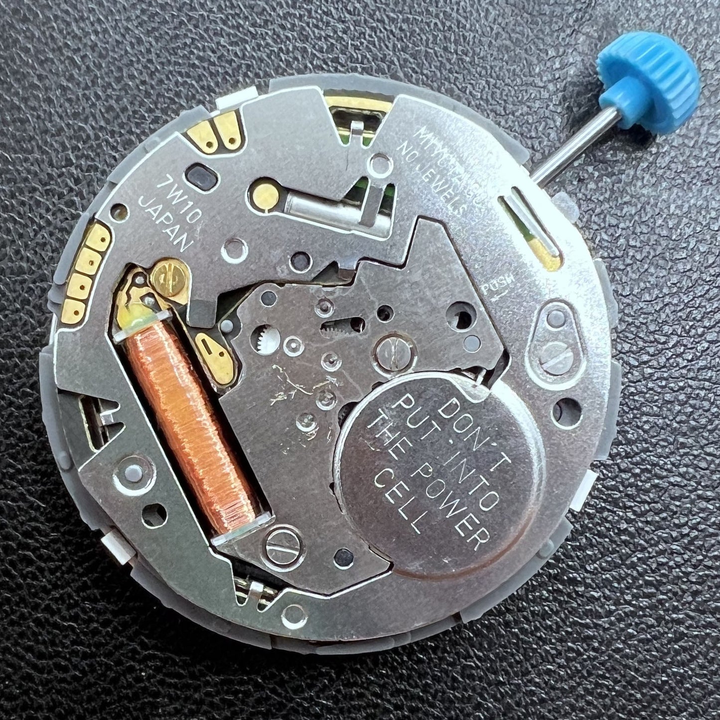 Genuine Japan Miyota 7W71 Solar Power Quarts Movement Date At 3