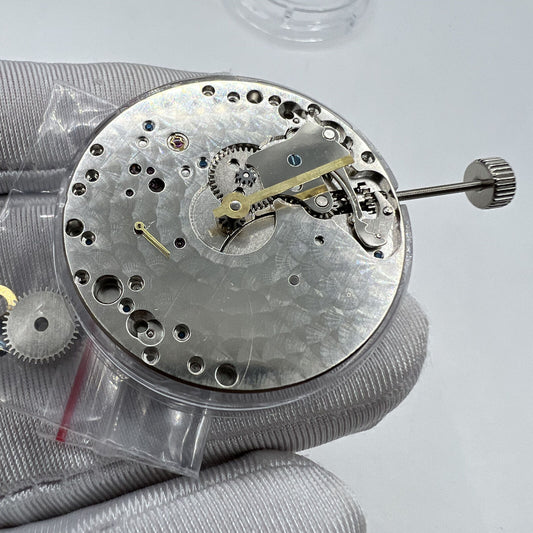 Seagull ST3620 mechanical watch movement with ETA 6497/6498 design, second hand at 9 o'clock