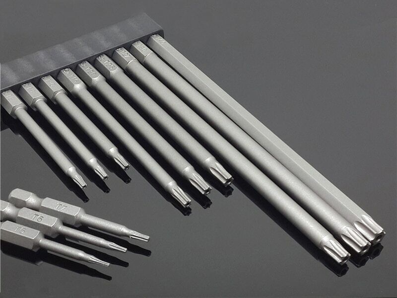 50/75/100/150mm Security Tamper Proof Magnetic Screwdriver Set Drill Bit Screw