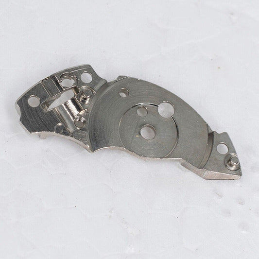 Silver bridge splint set for ETA 2660 watch movement replacement, 3pcs, durable and precise.