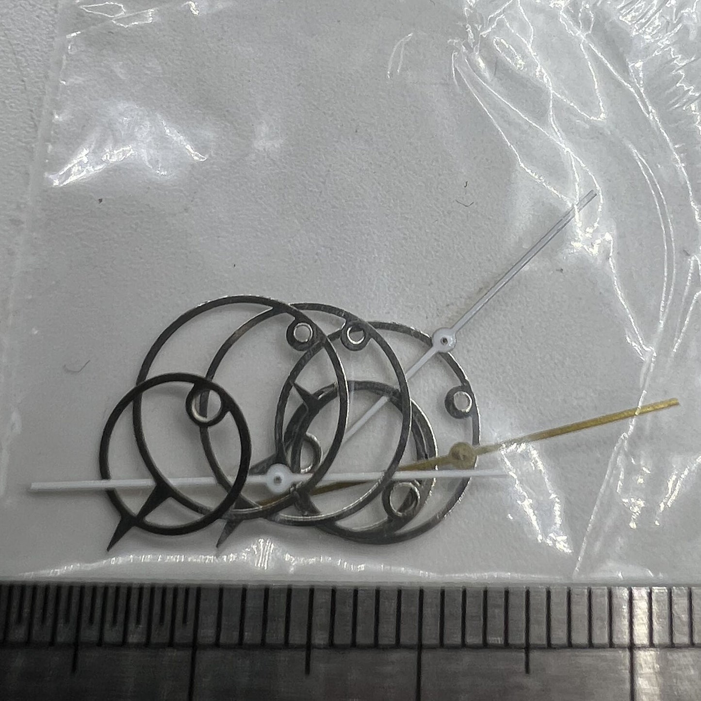 Uhrzeiger, 11 mm, rund, spitz, unregelmäßig, modisch, für Miyota 2035 Quarzwerk