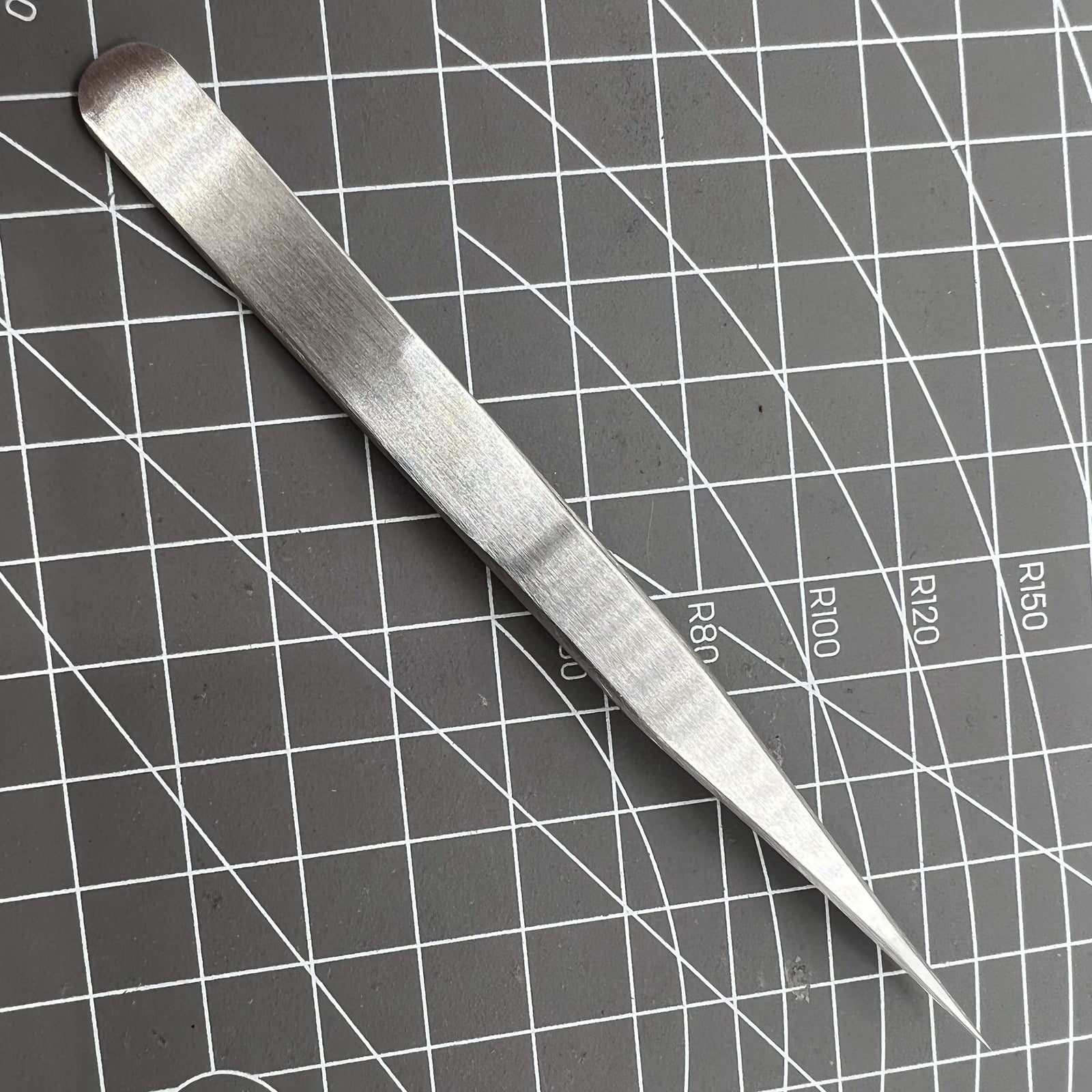 Horotec Swiss Made MSA12.302-1 antimagnetic tweezer for precise watch repair and accessory handling.