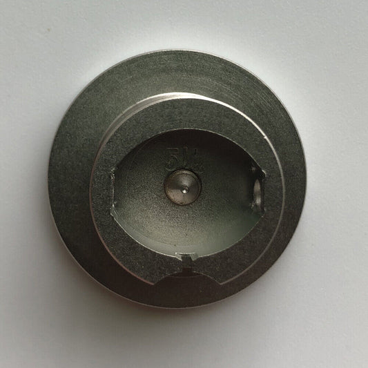 Bergeon 1997 DI 512 watch movement holder with center screw, 5-1/2 ligne, precision tool for watch repairs.