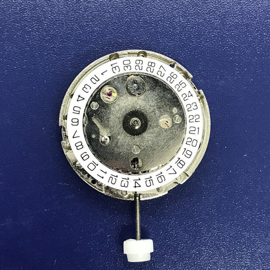 Chinese Automatic 4813 mechanical watch movement with silver-plated 3-hand design.