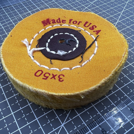 4x75mm Polierscheiben aus Baumwollstoff Polier- und Bufferräder Baumwollräder