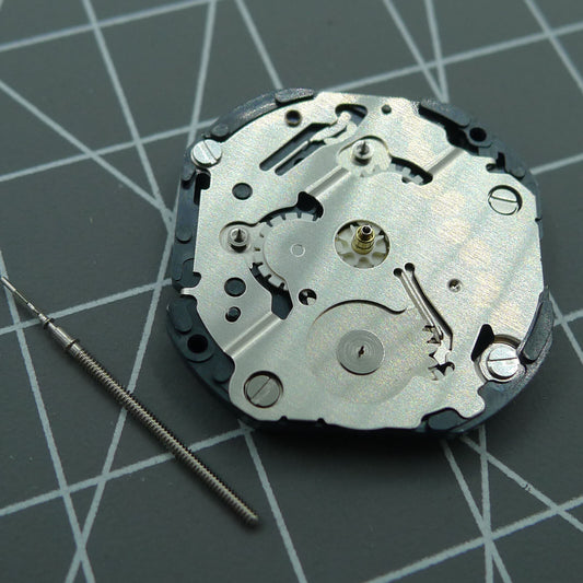 Hattori Epson VX3NE quartz watch movement, precision Japan-made component for accessories.