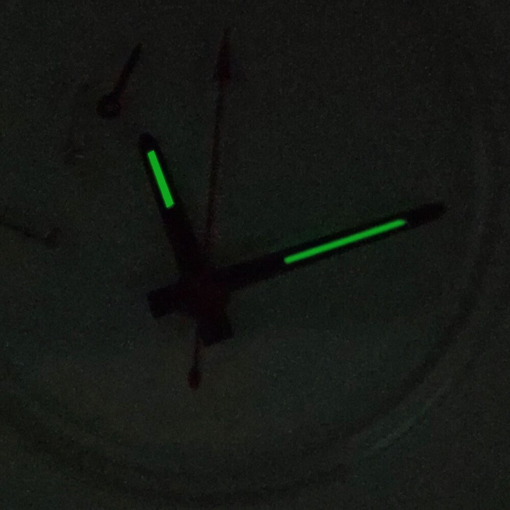 13*13*8.5*3.5MM Red Second Green Lume Watch Hand Set For VK63 Movement