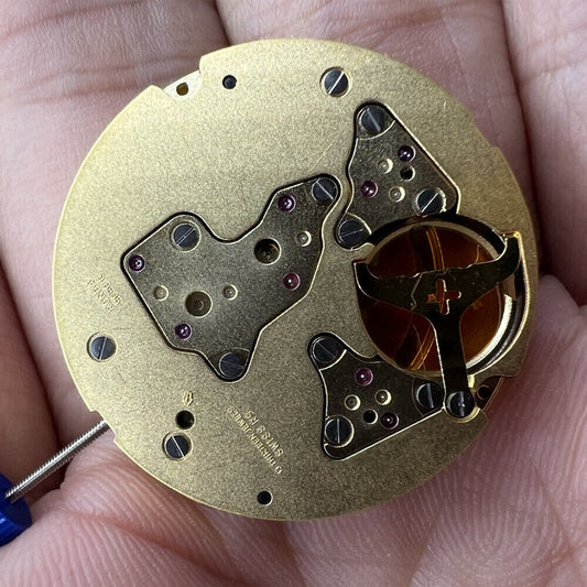 Ronda 5050.C Swiss quartz watch movement for precise timekeeping in watch accessories.