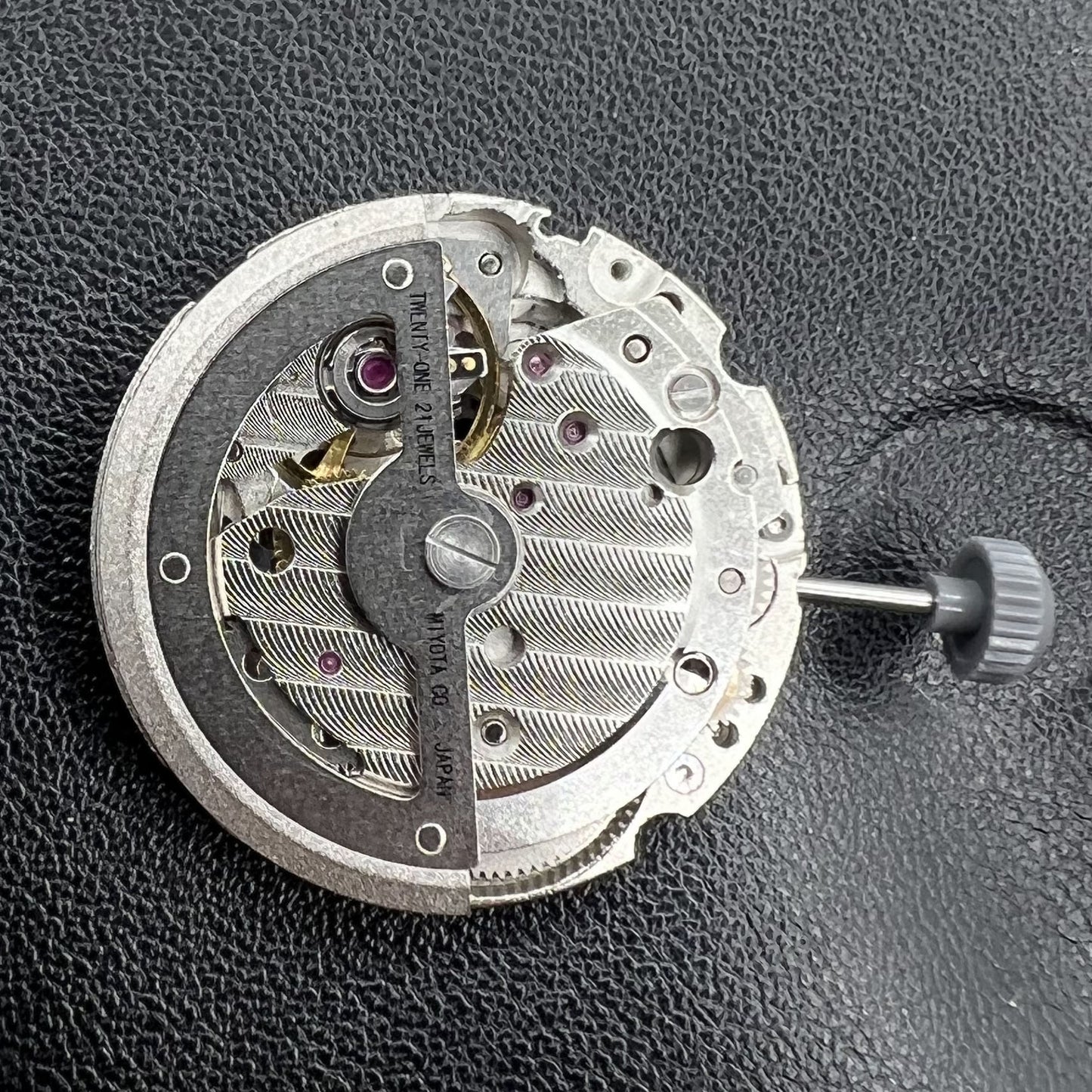 Miyota 8217, automatisches mechanisches Uhrwerk, 3 Zeiger, kleine Sekunde bei 9, hergestellt in Japan