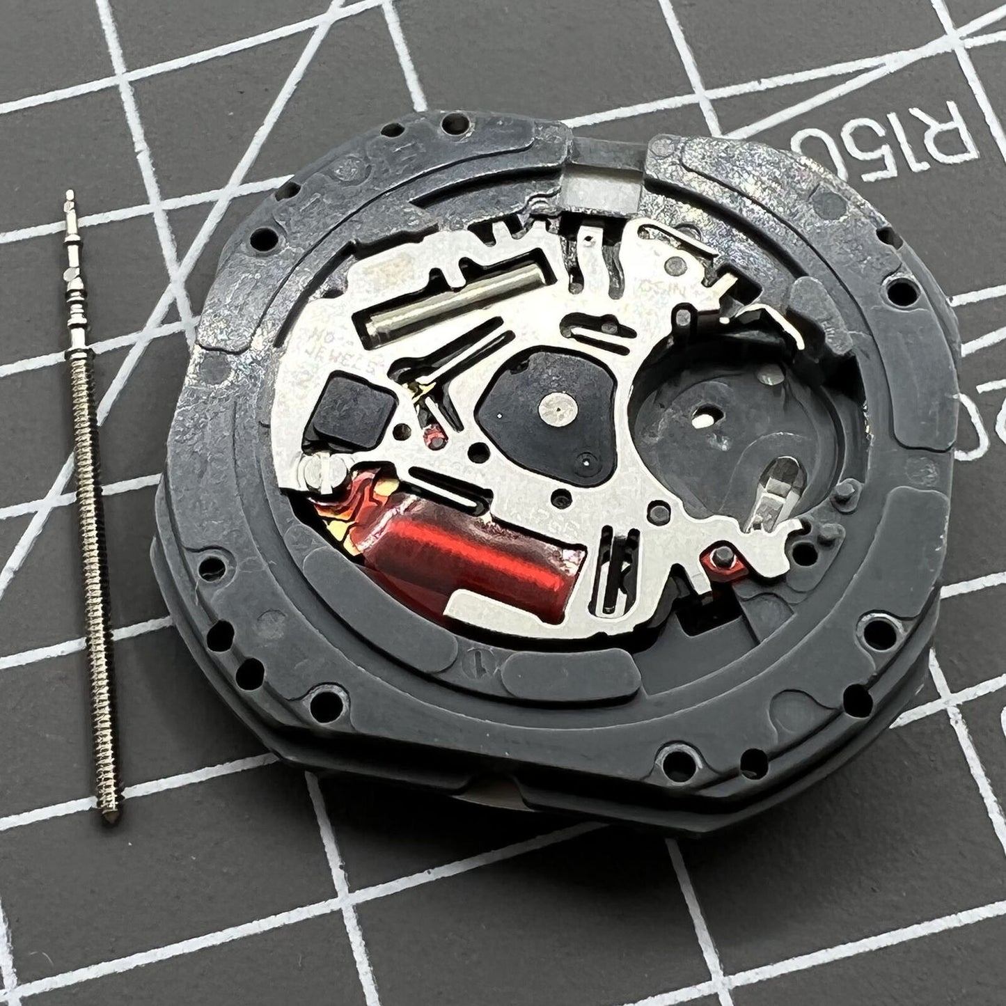 Hattori Epson TMI VJ76 VJ76B Japan Made Watch Quartz Movement Date At 6/12