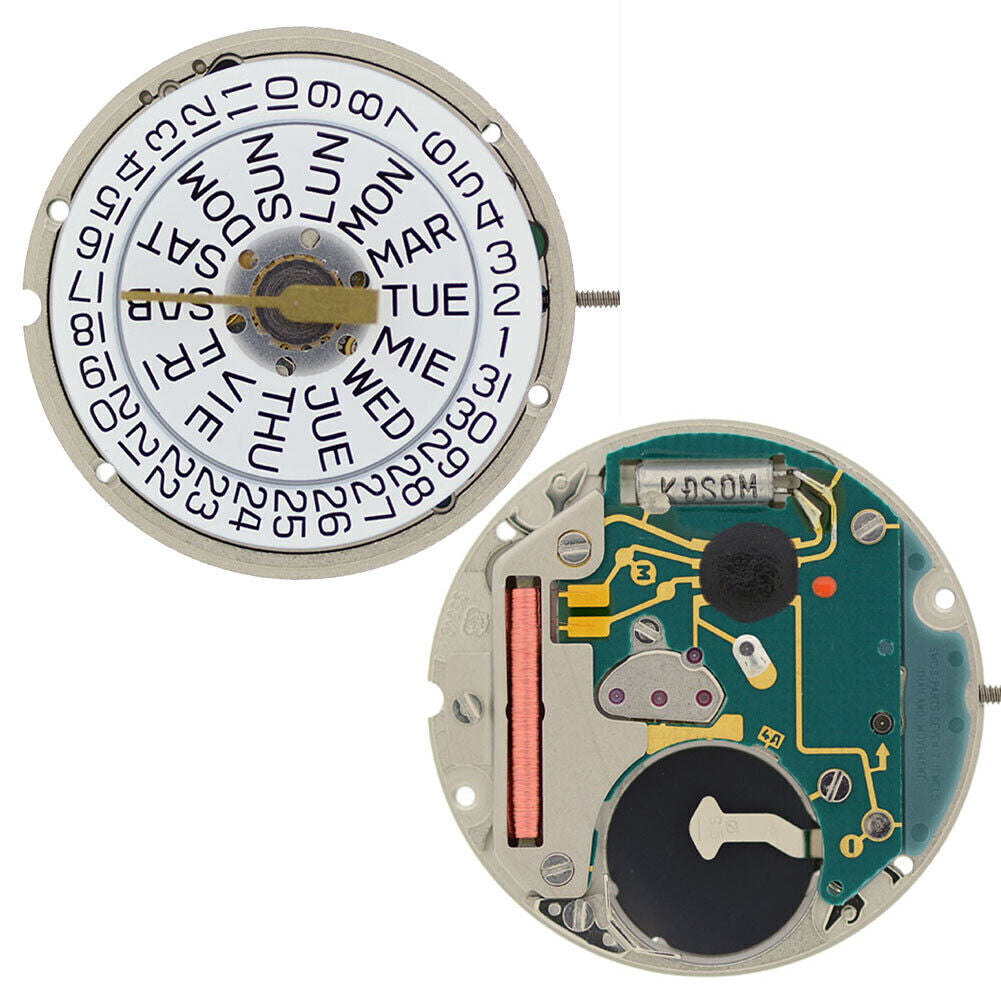 ETA 955.424 Watch Quartz Movement 3 hands/ Day/ Date