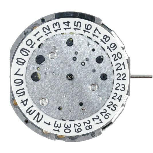 Miyota JS16 Japan quartz watch movement with precise timekeeping for wristwatches.