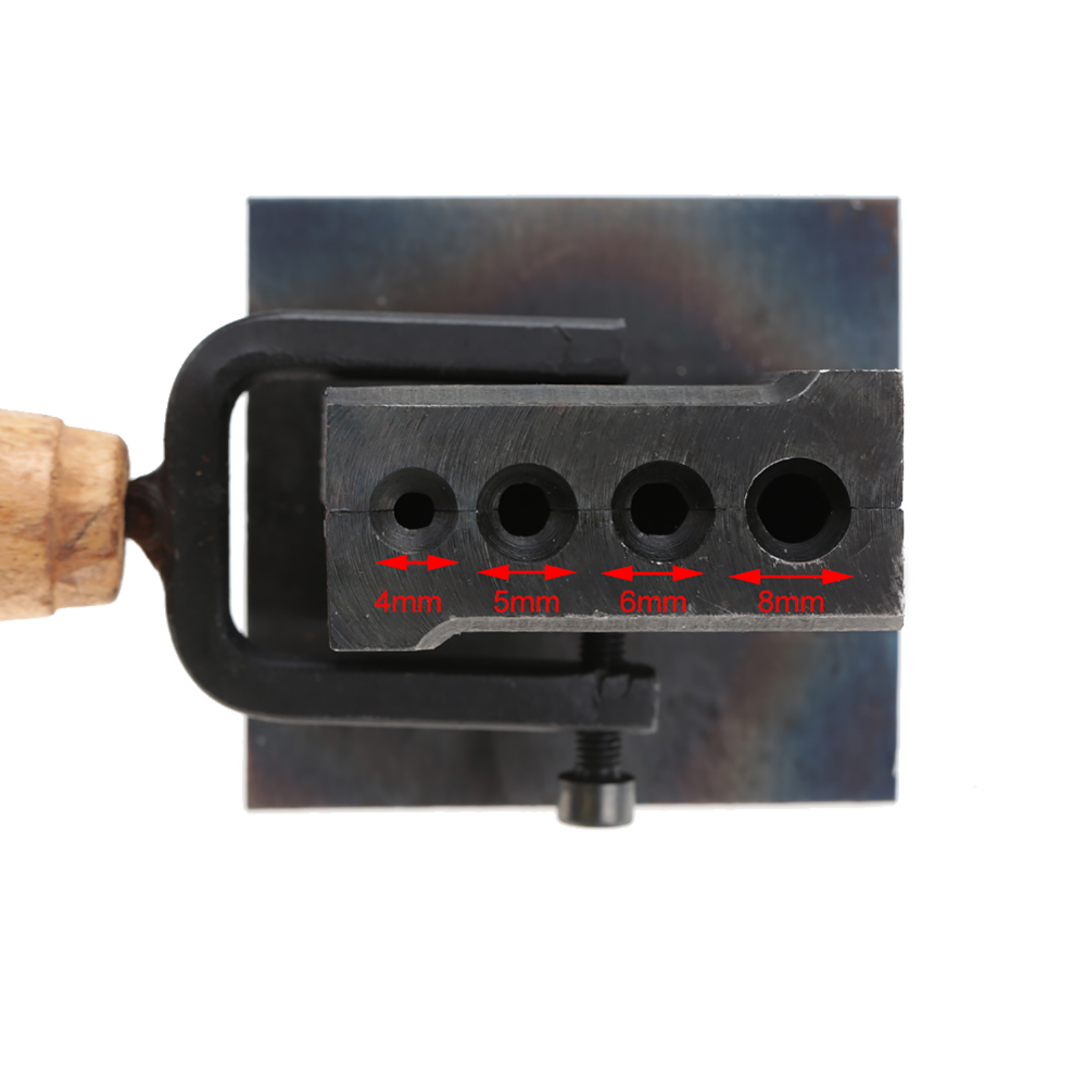 Adjustable metal molding groove ingot mould for crafting detailed jewelry pieces.