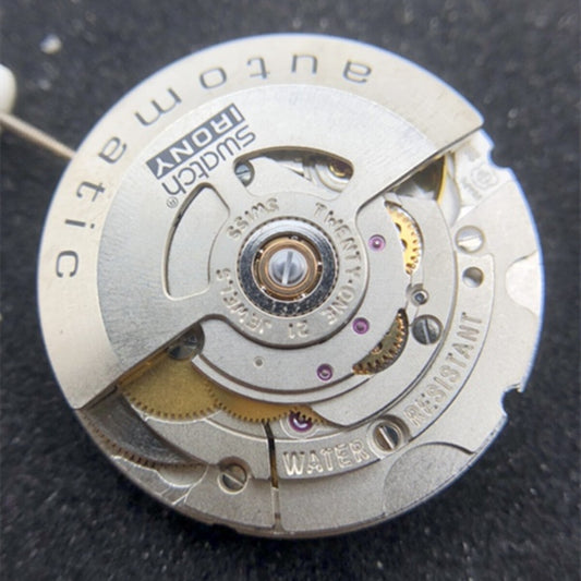 Swiss Made ETA2824 mechanical watch movement by ETA, precise no-calendar replacement C07.111 model.