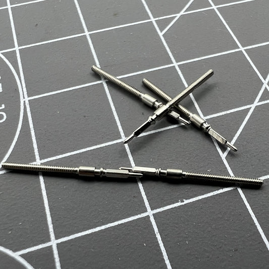 Set of 3 watch winding stems, compatible with ETA 2783 2784 2789 movements, for precise repairs.