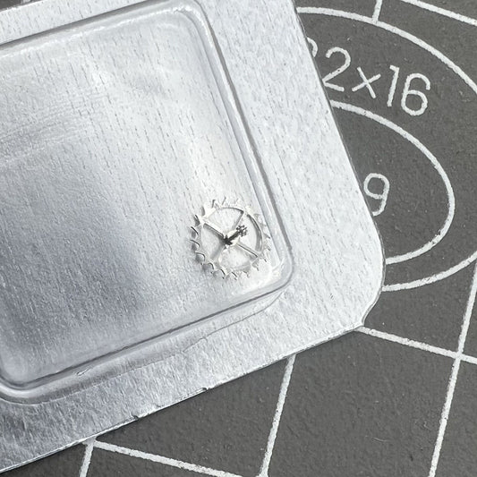 Escape wheel for ETA 2824-2 watch movement, precision gear by Generic brand.