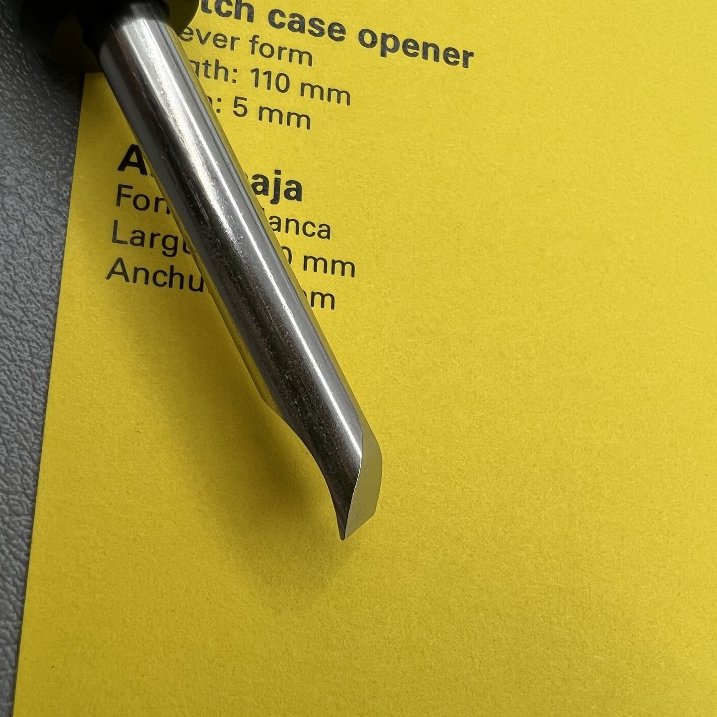 Schweizer Bergeon 4755 Pry Watch Case Opener Schweizer Werkzeug