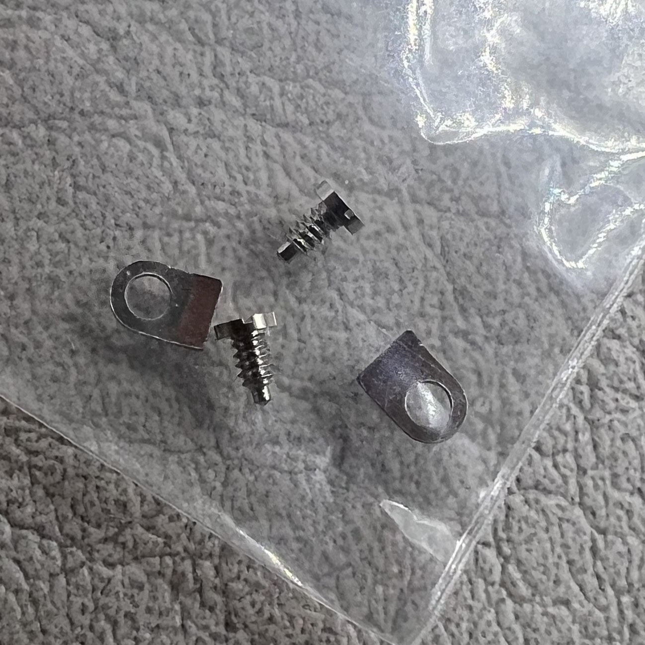Schrauben x4 + Klemmen x4 Silber Gehäuse Klemme + Schrauben Fit für Seagull ST3600 ETA6497