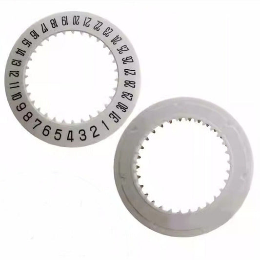White date disk wheel for Miyota 6S10 6S20 6S30 6S50 watch movement, precise timekeeping part.