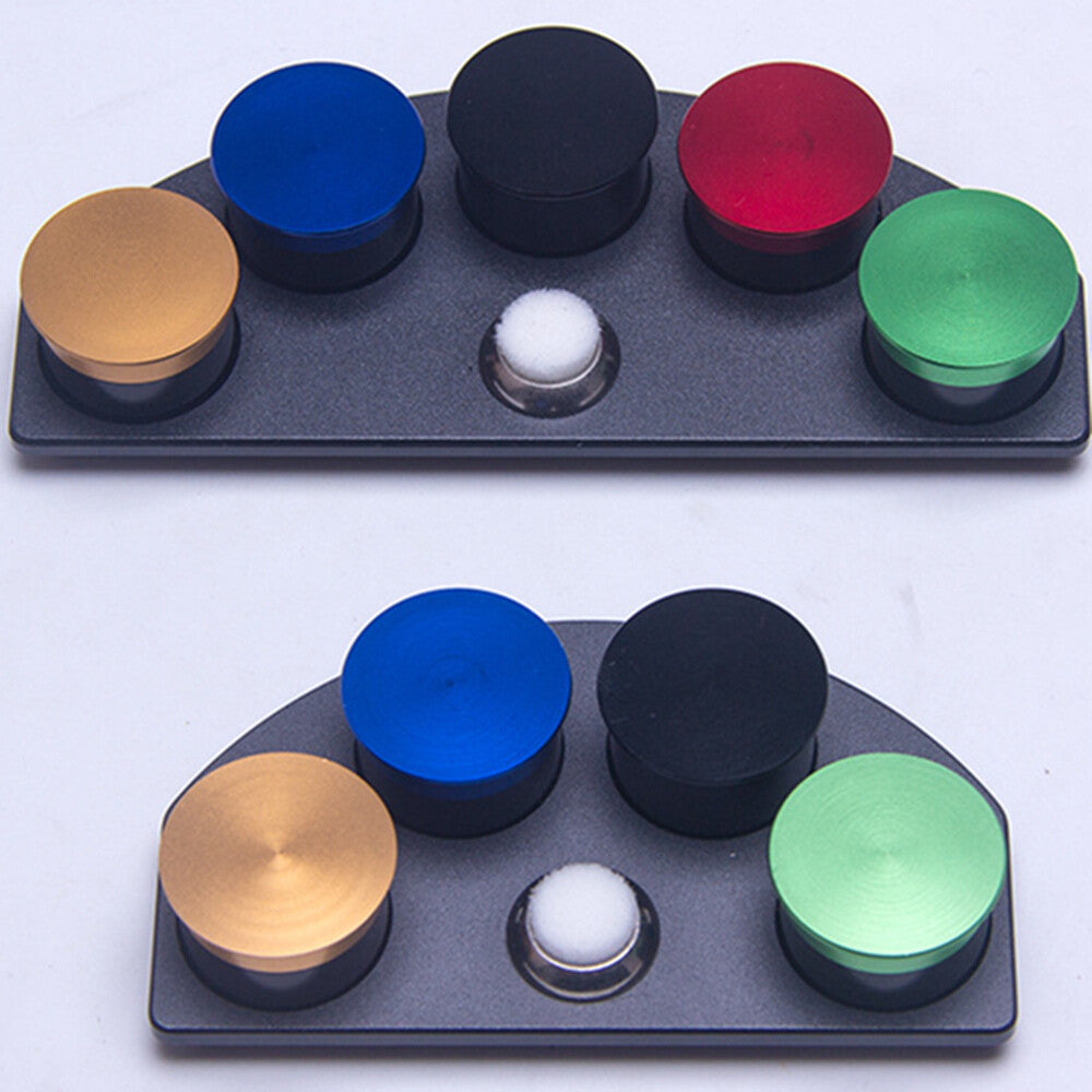 Great A die-cast alloy watch repair tool with 4 metal oil cups for precise watch maintenance.