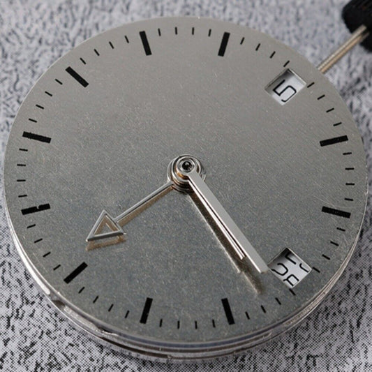 China Made SL3032 automatic mechanical watch movement with 24-hour dual time, 28 jewels for precision.