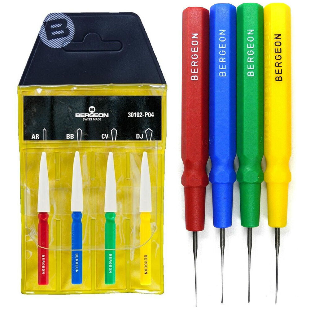 Bergeon 30102-S Coffret de 4 graisseurs de montre Outils d'horloger