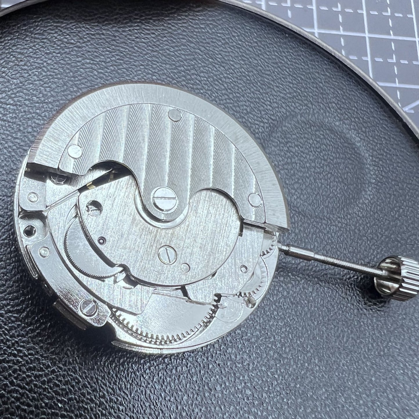 Automatisches mechanisches Uhrwerk Tianjin ST16 Silber Hollow