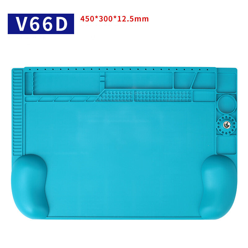Heat-Resistant Soldering Station Silicon Soldering Watch Repair Mat Work Pad