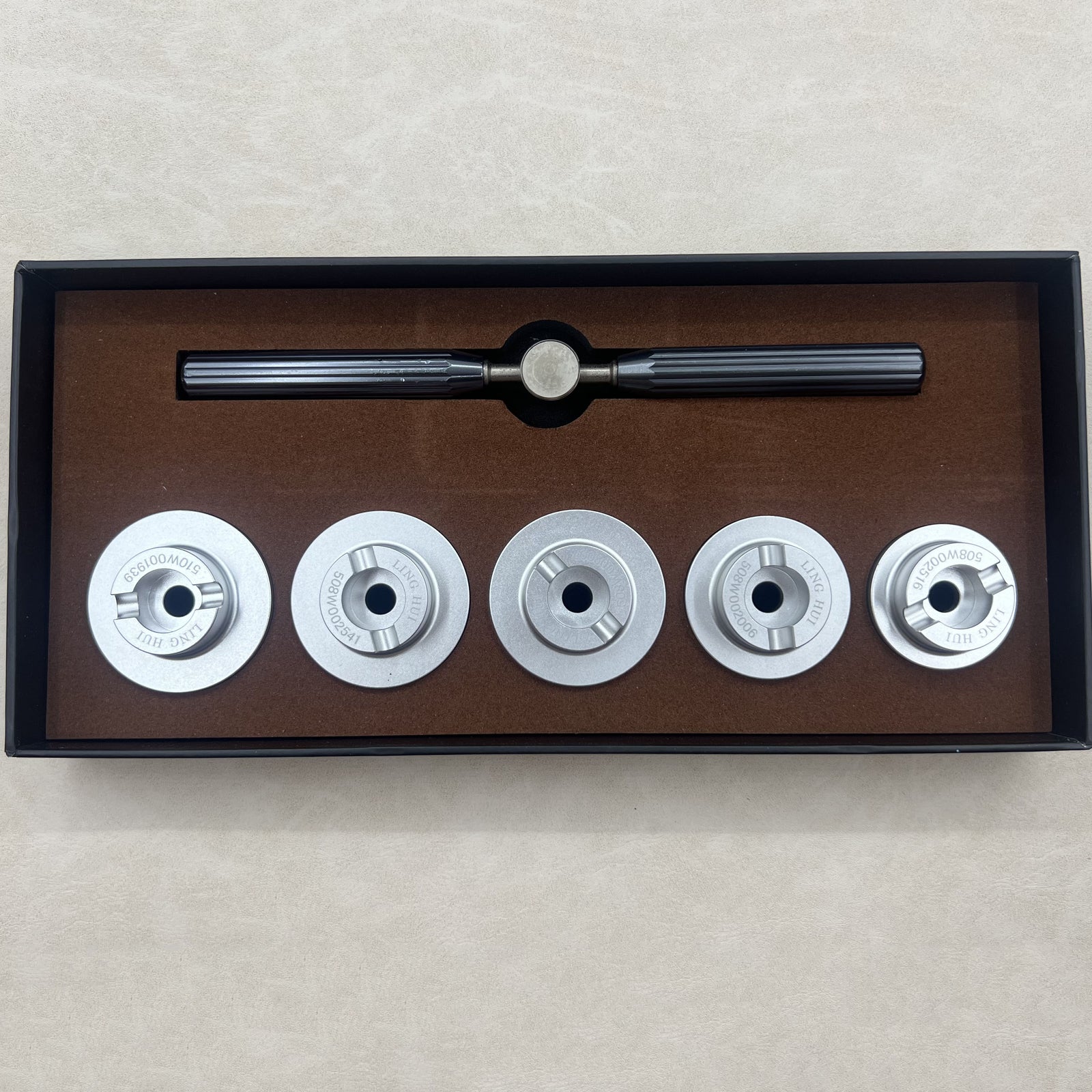 Back case opener cover remover tool for Omega Cal.8800 watch movements, precise and durable.