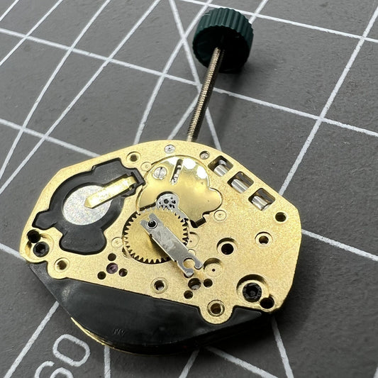 Ronda 1063 quartz watch movement with three hands, precise timekeeping for reliable performance.