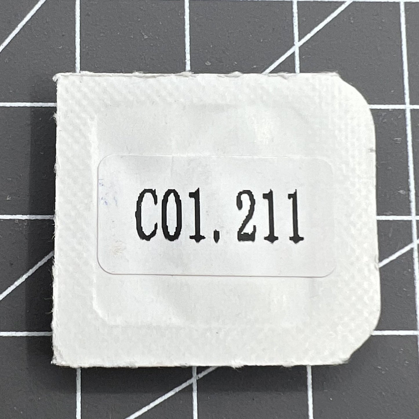 Set of 2 Swiss watch stems for ETA C01.211 movement repair and replacement tasks