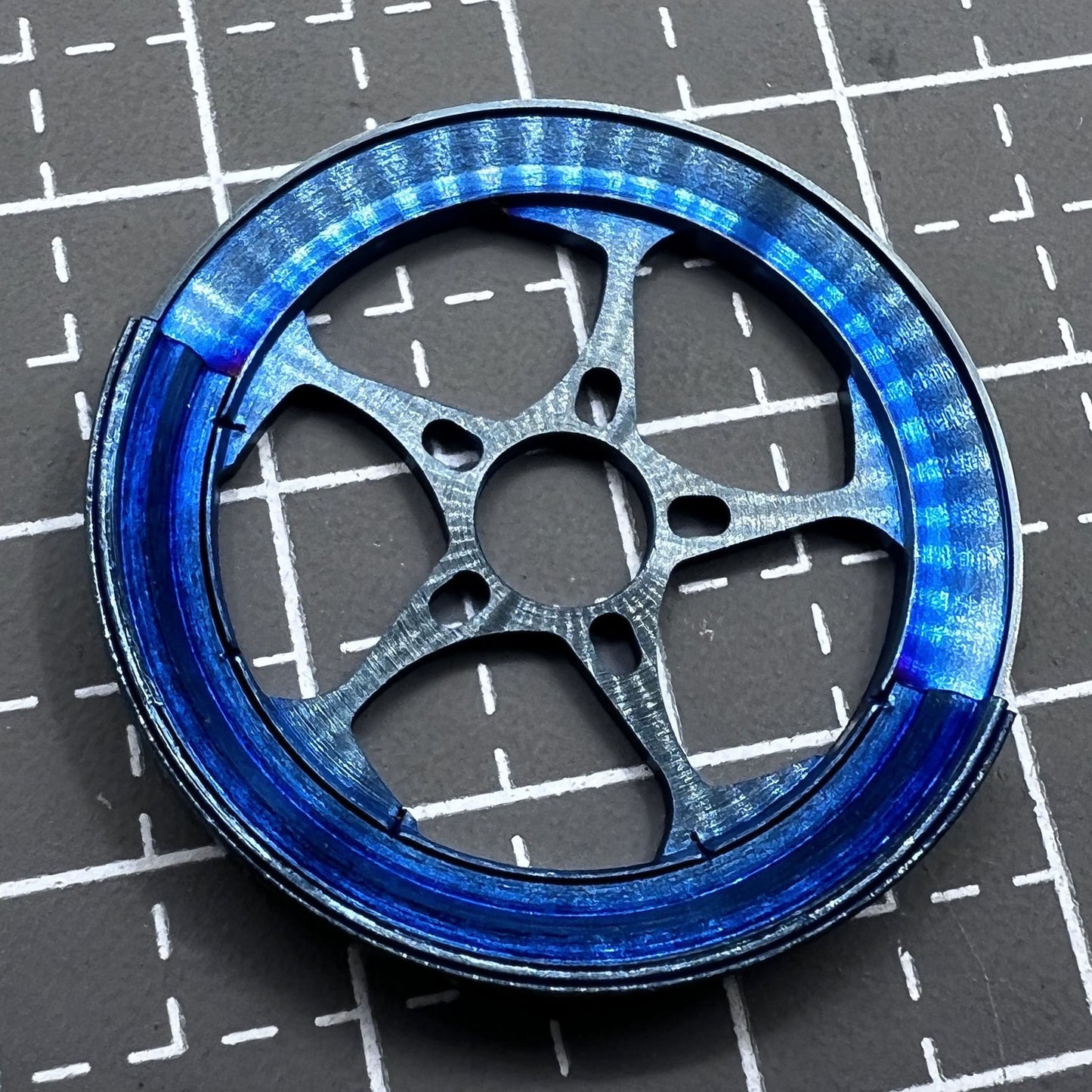 Modified Blue Oscillating Weight for NH34 NH35 NH36 NH37 NH38 NH39 Movement