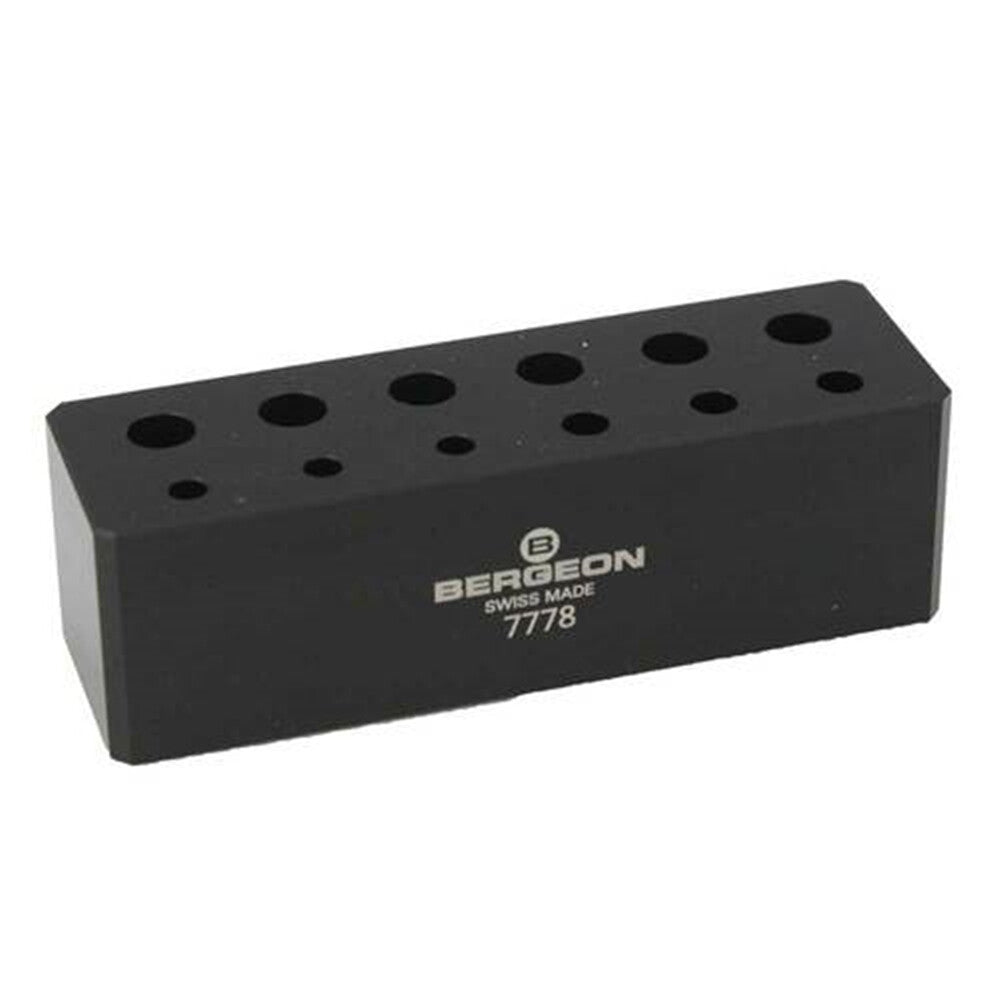 Bergeon 7778 6 Piece Screwdriver Set with Spare Blades and Screwdriver Stand