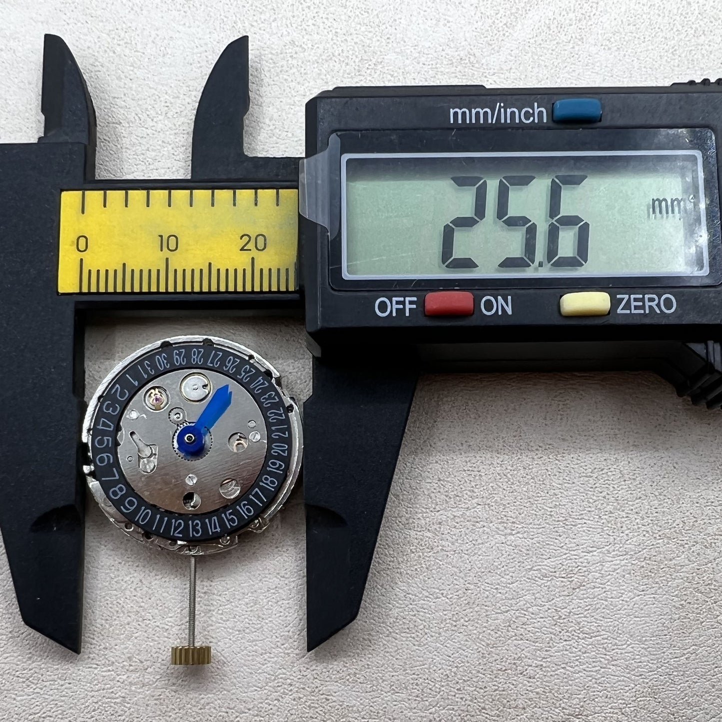 Mechanical Movement Black Dial Day Date Calendar At 6 for 2813 Movement