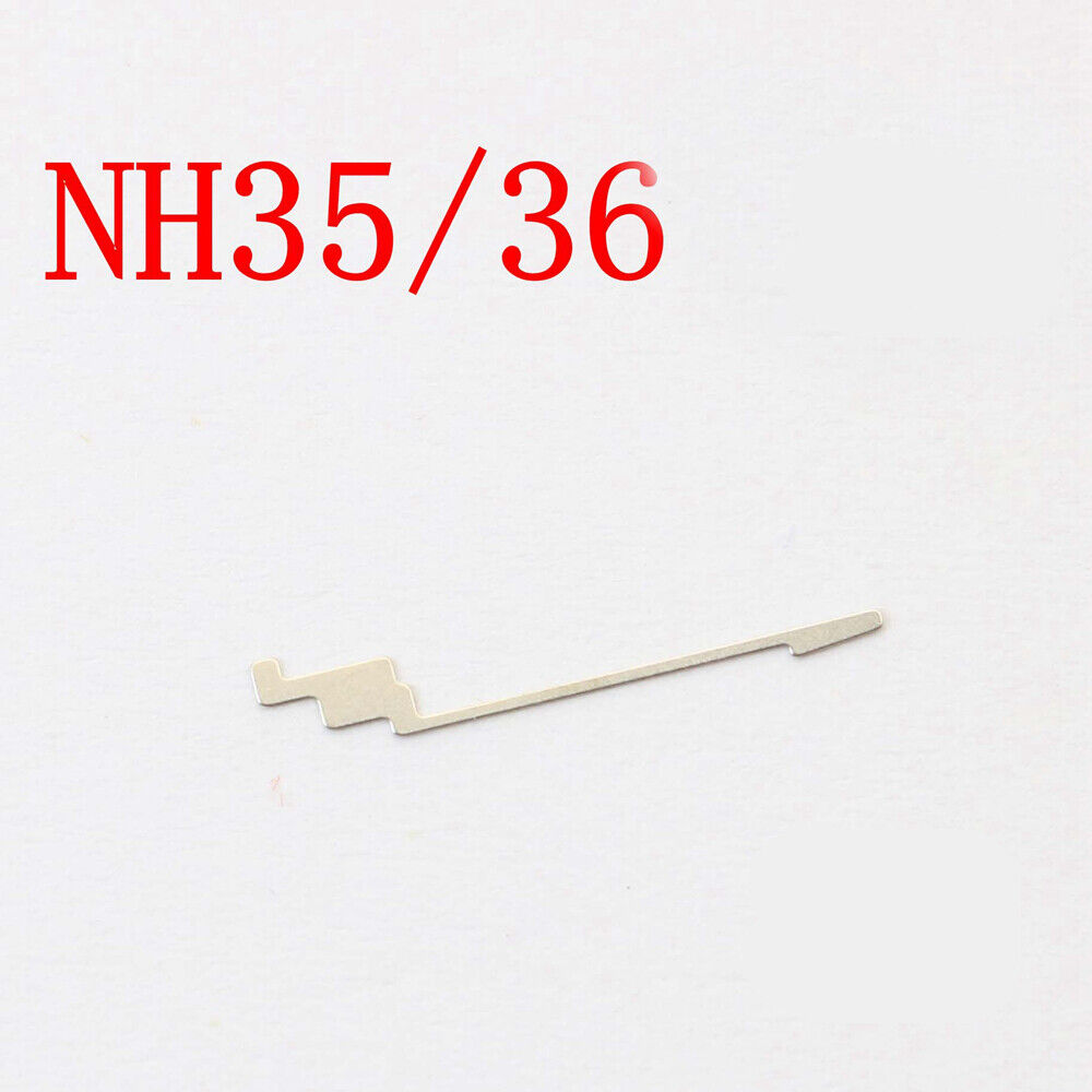 Stop lever replacement part for NH35 NH36 watch movements, ensuring precise timekeeping.